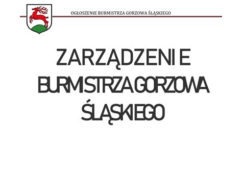 Urząd miejski Gorzowa Śląskiego